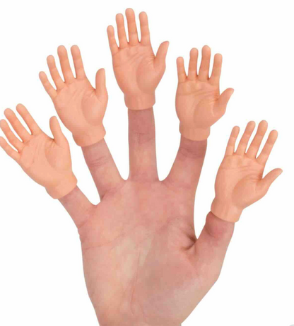 4 Finger hand toys - picked at random