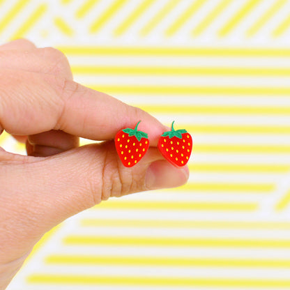 Strawberry Stud Earrings