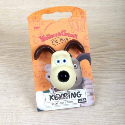 Wallace and Gromit Novelty LED Light-up Keyrings