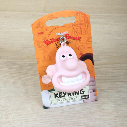 Wallace and Gromit Novelty LED Light-up Keyrings