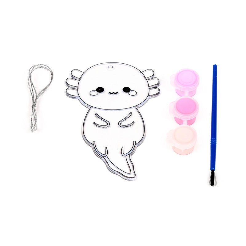 Make Your Own Axolotl Sun catcher kit
