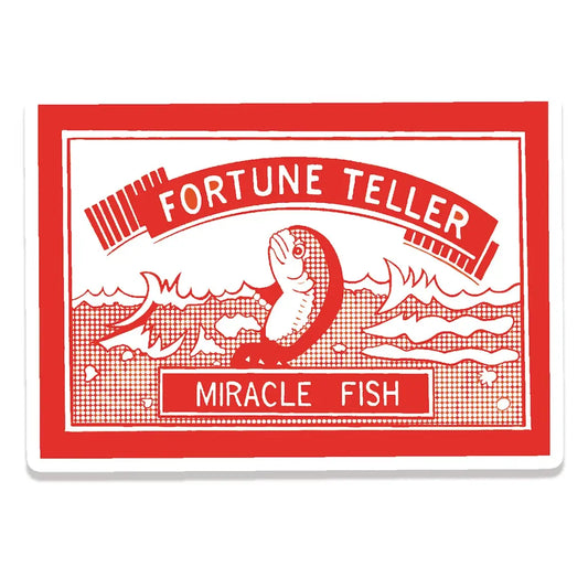 Miracle Fortune Fish vinyl sticker