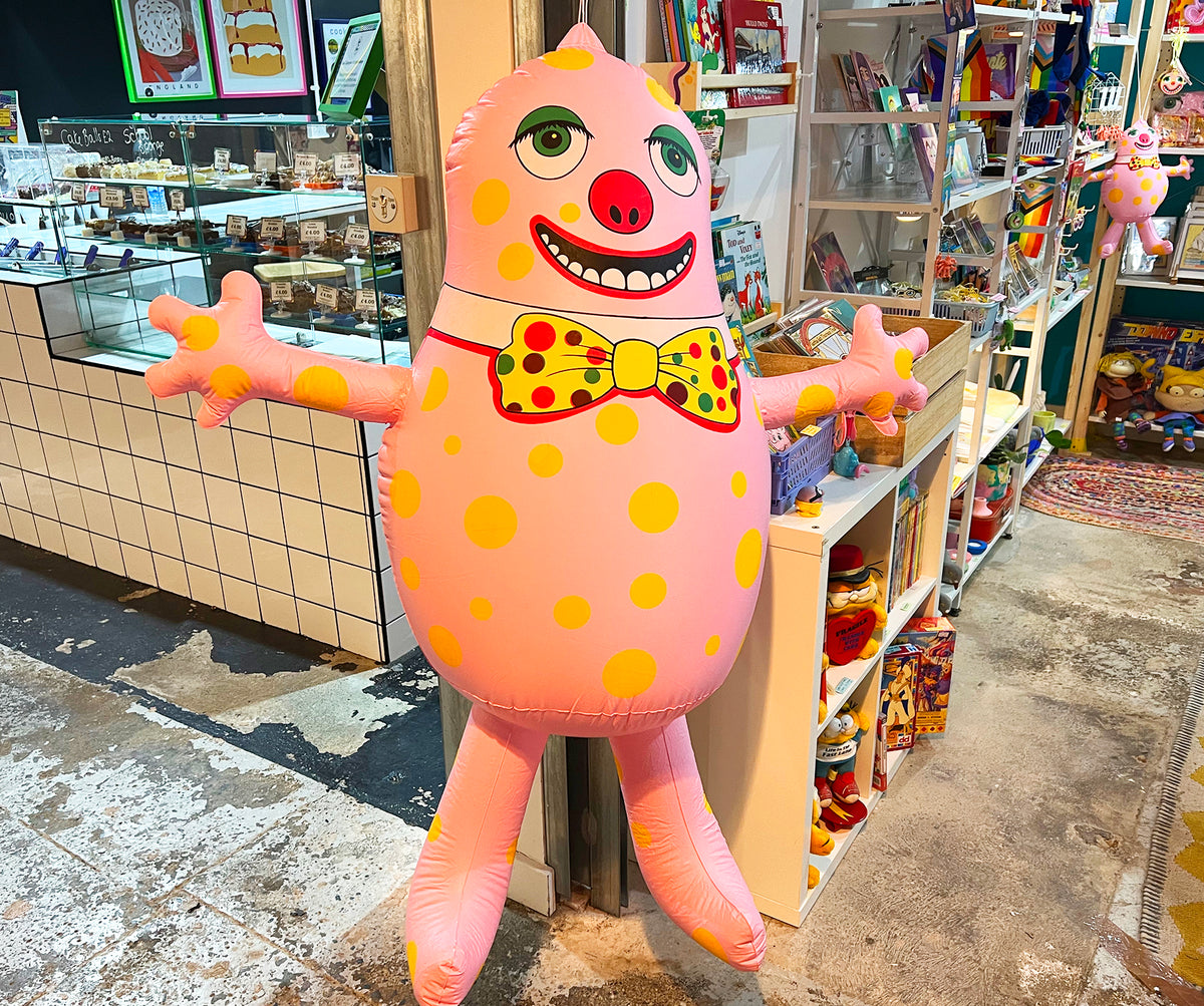 Mrs. Bobby Inflatable Official Large 48 inch inflatable Mr Blobby - from 1992 – happi place