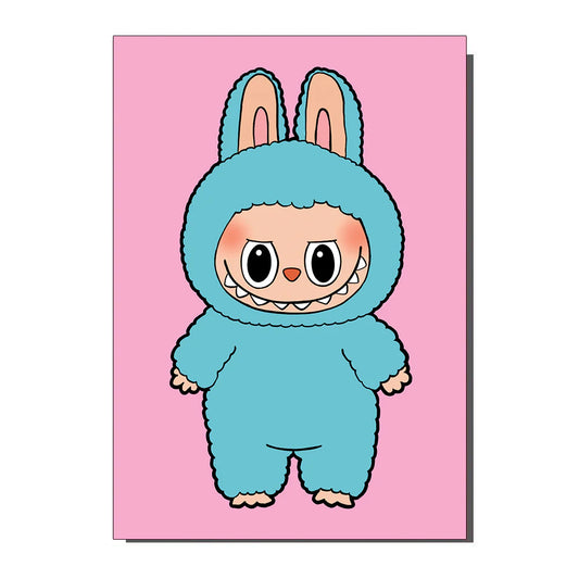 Cute Monster Labu Inspired Card