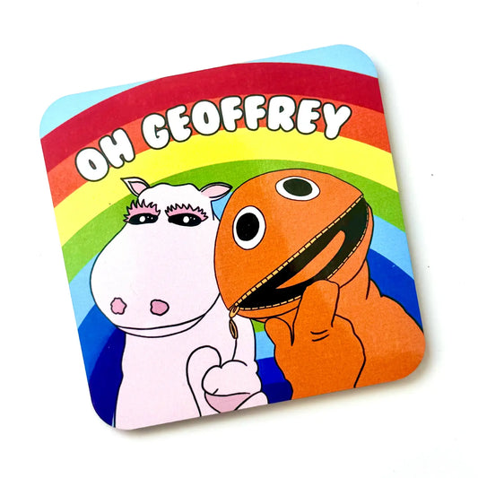 Rainbow inspired Coaster