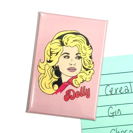 Dolly Inspired Fridge Magnet
