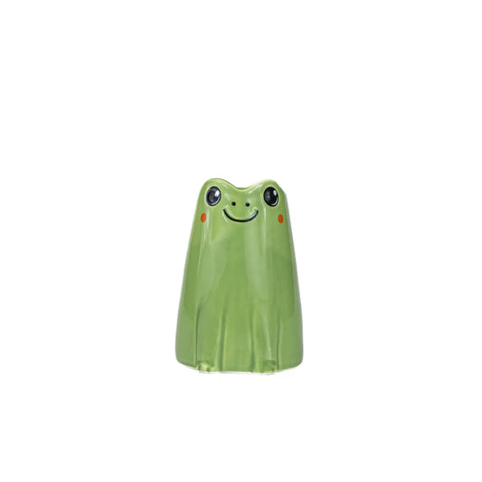 Mini Frog ceramic vase