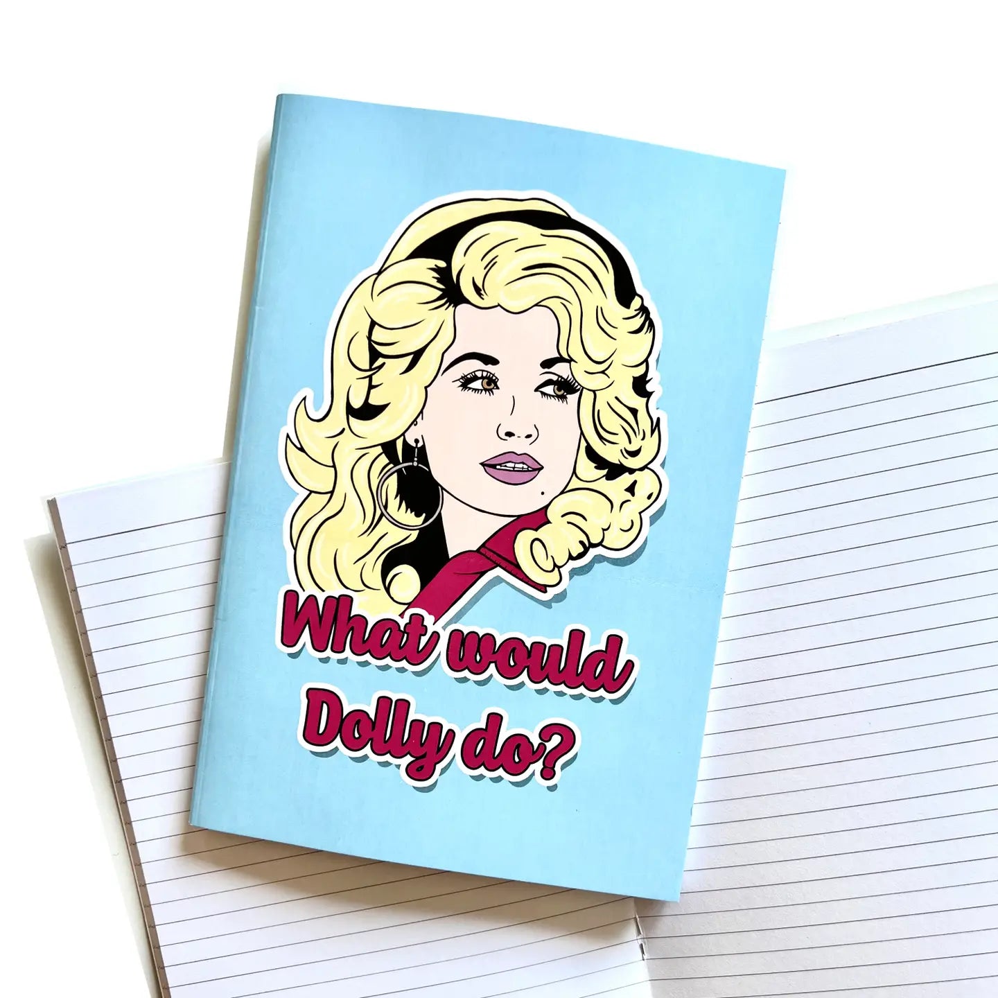 What Would Dolly Do? Inspired A5 Notebook