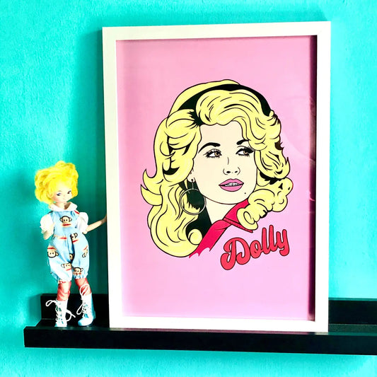 Dolly Parton A3 Art Print