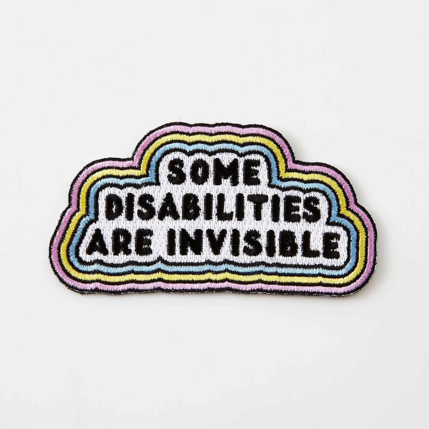 Some Disabilities Are Invisible Iron On Patch