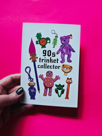 90s Trinket Collector A6 postcard print
