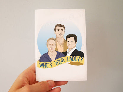 Who's Your Daddy - Mama Mia inspired Birthday/ Fathers Day card