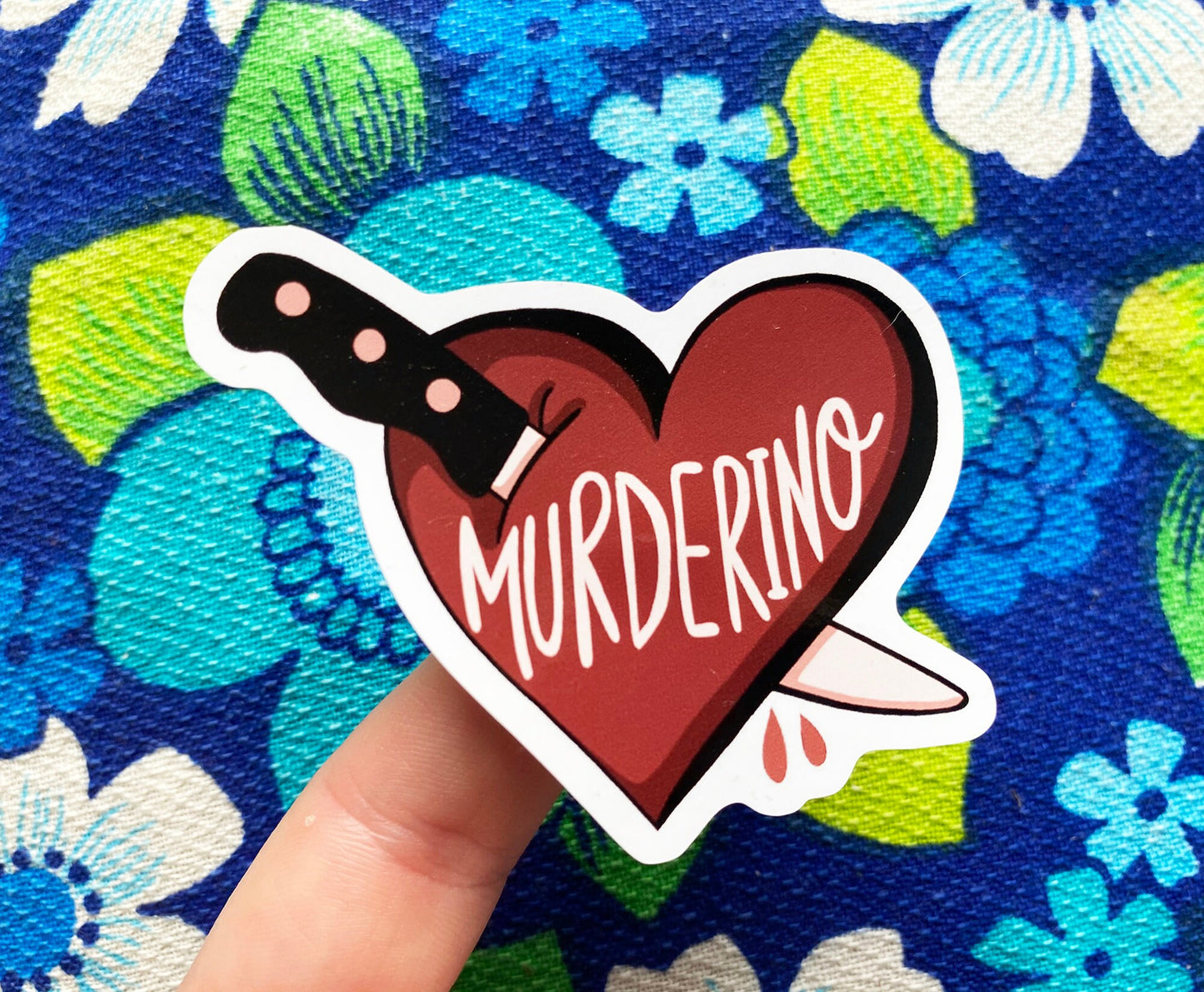 My Favourite Murder Inspired A5 Vinyl Sticker Sheet - MFM, Elvis, SSDGM, Murderino