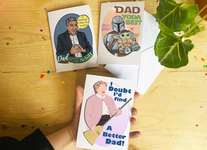 Dad, Yoda best! The Mandalorian & Grogu Star Wars inspired Father's Day Card