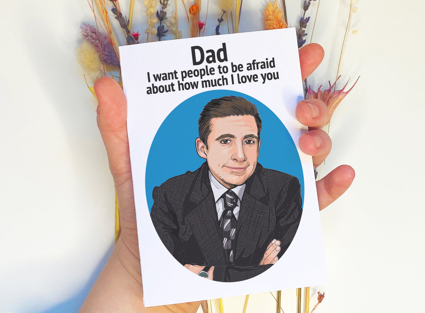 The Office/Michael Scott humorous themed Father's Day/Birthday Card