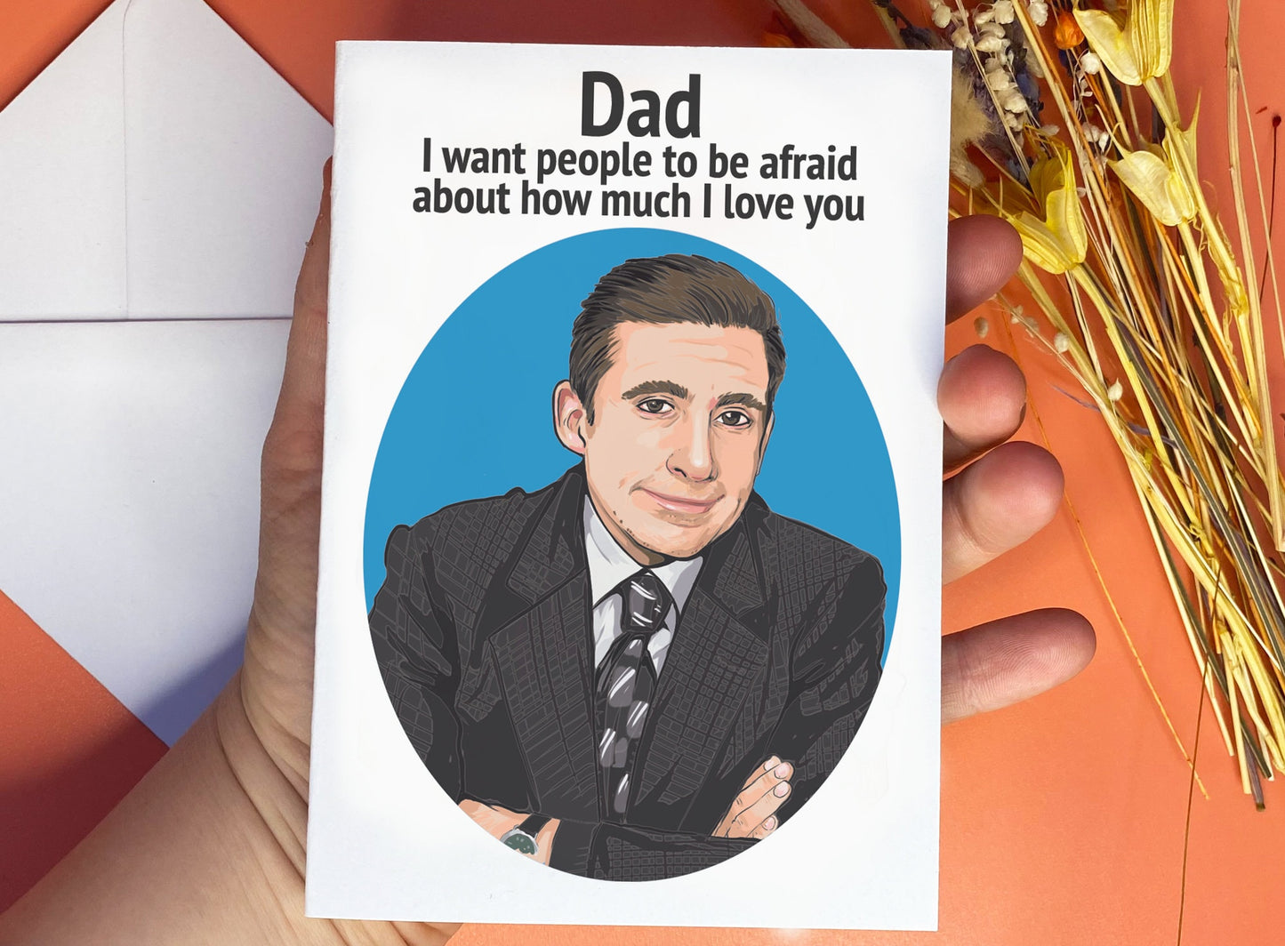 The Office/Michael Scott humorous themed Father's Day/Birthday Card