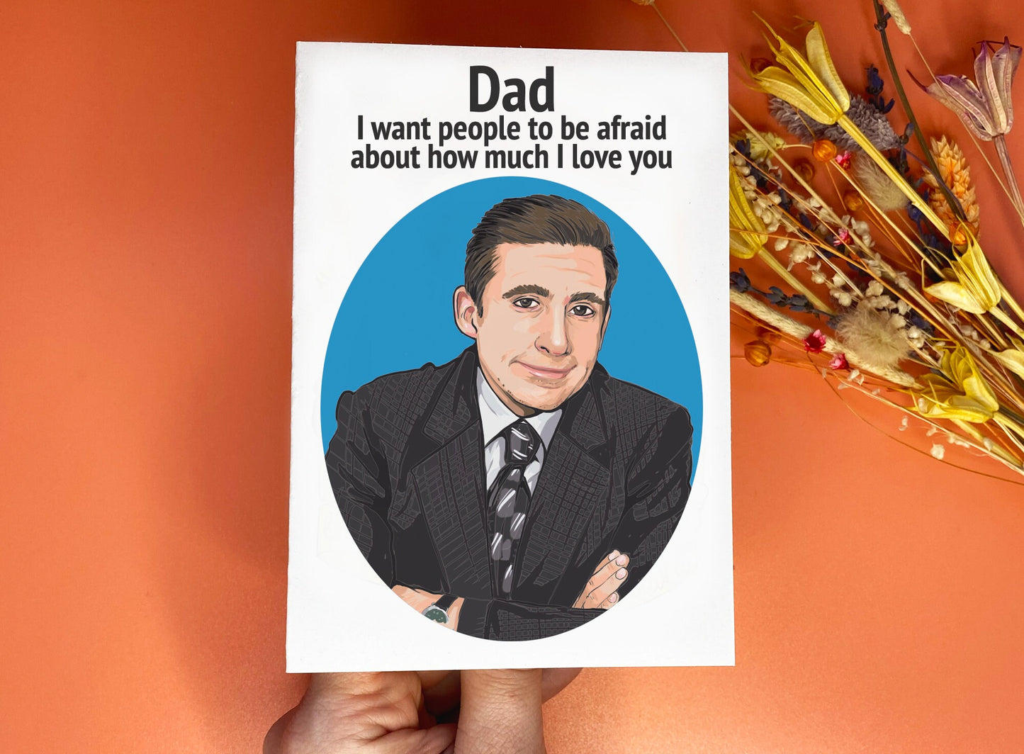 The Office/Michael Scott humorous themed Father's Day/Birthday Card