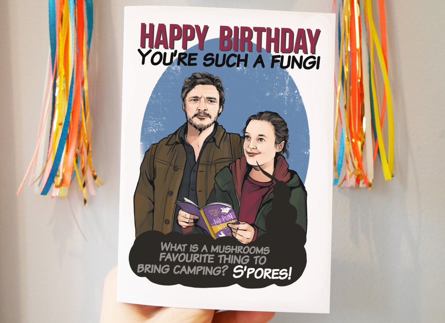 The Last Of Us inspired TV show Birthday card