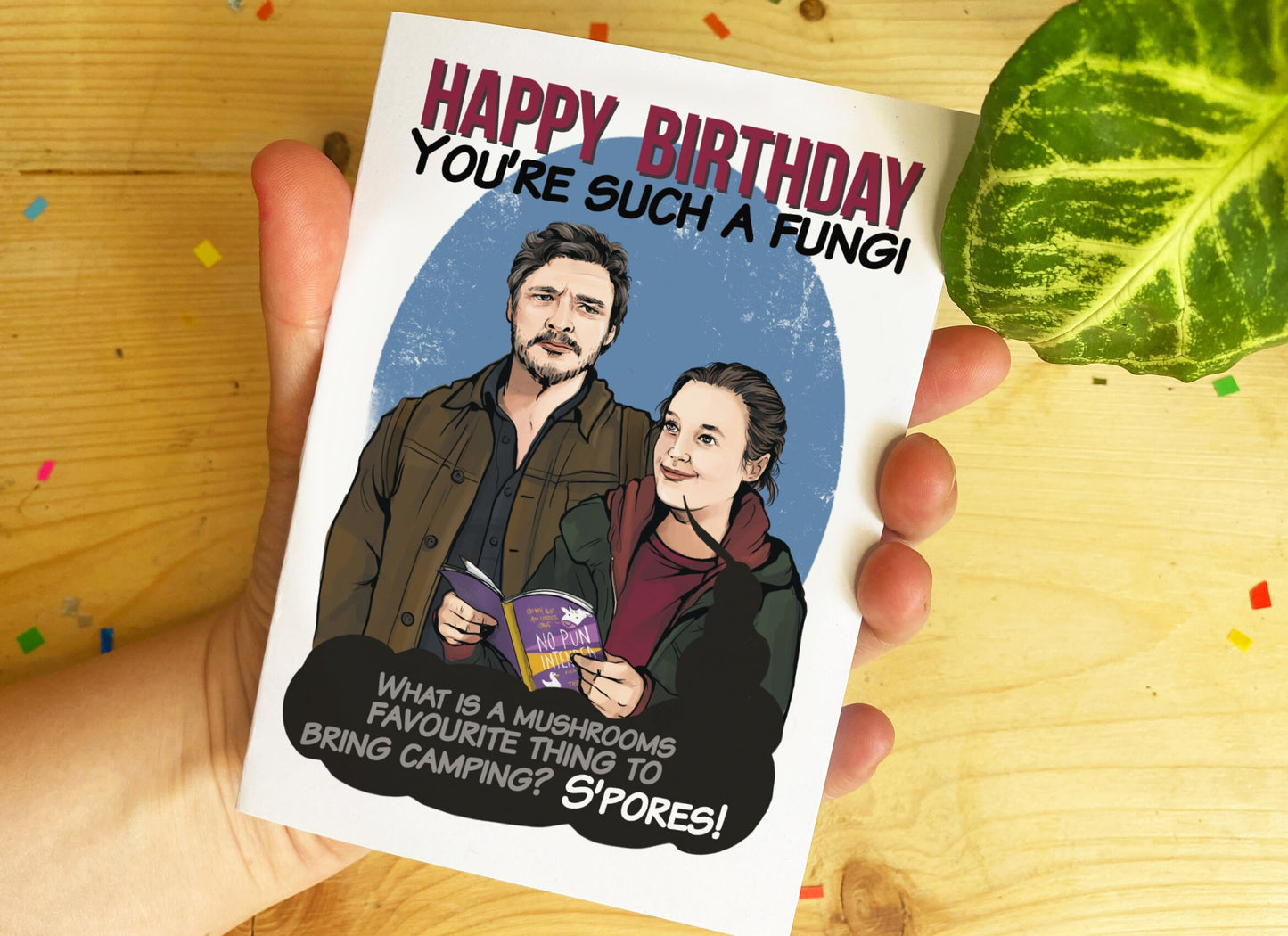 The Last Of Us inspired TV show Birthday card