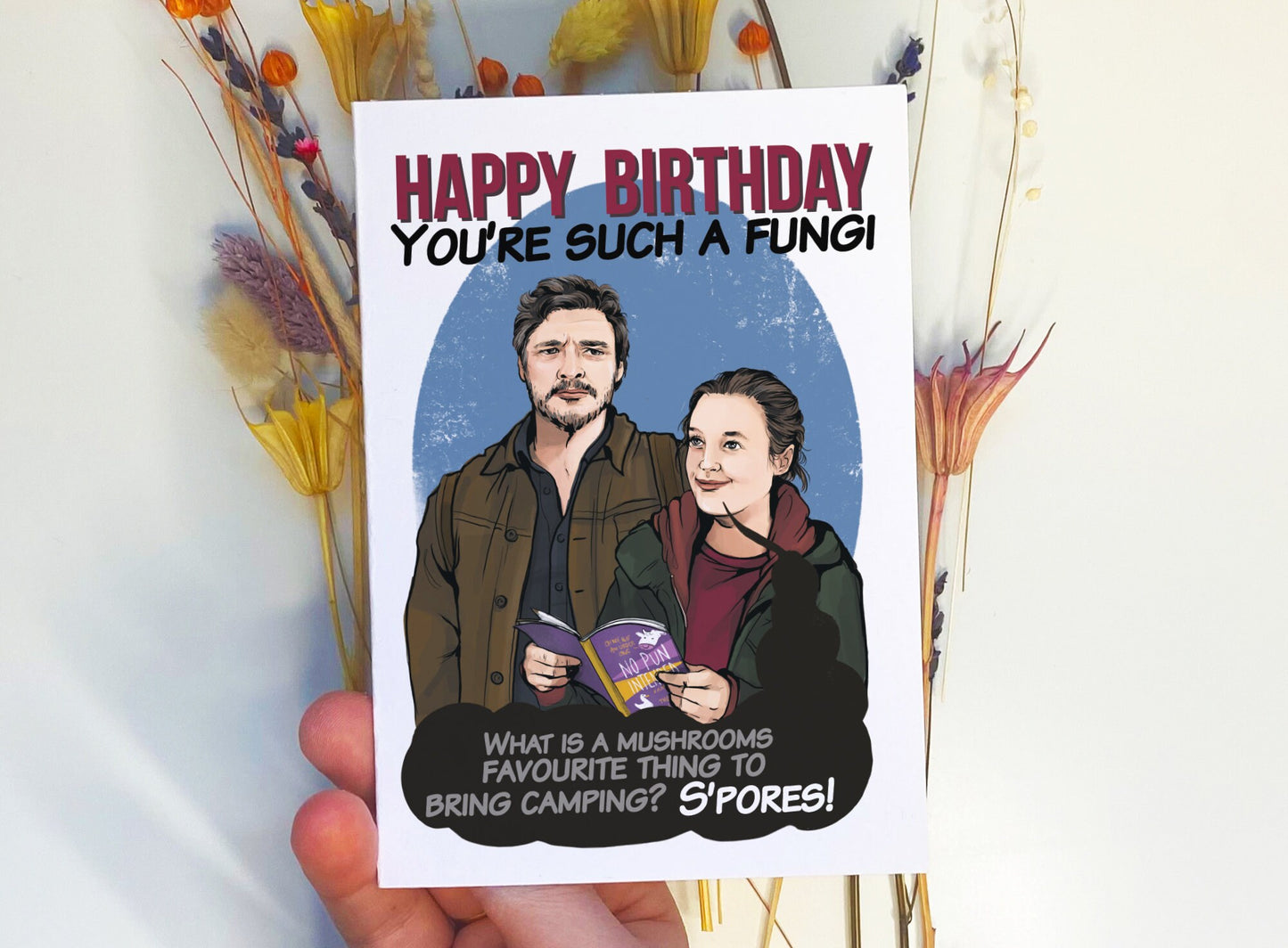 The Last Of Us inspired TV show Birthday card