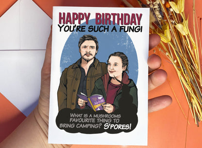 The Last Of Us inspired TV show Birthday card