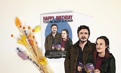 The Last Of Us inspired TV show Birthday card