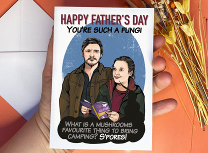 The Last Of Us inspired TV show Father’s Day card