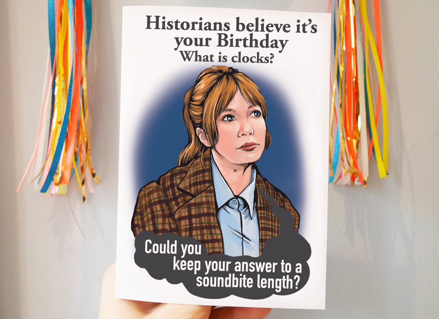 Philomena Cunk inspired Birthday card