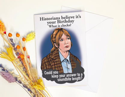 Philomena Cunk inspired Birthday card