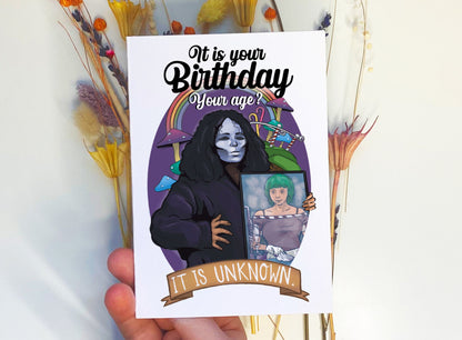 Willy Wonka Glasgow experience inspired Birthday card