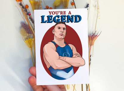 You're A Legend - Gladiators inspired Card