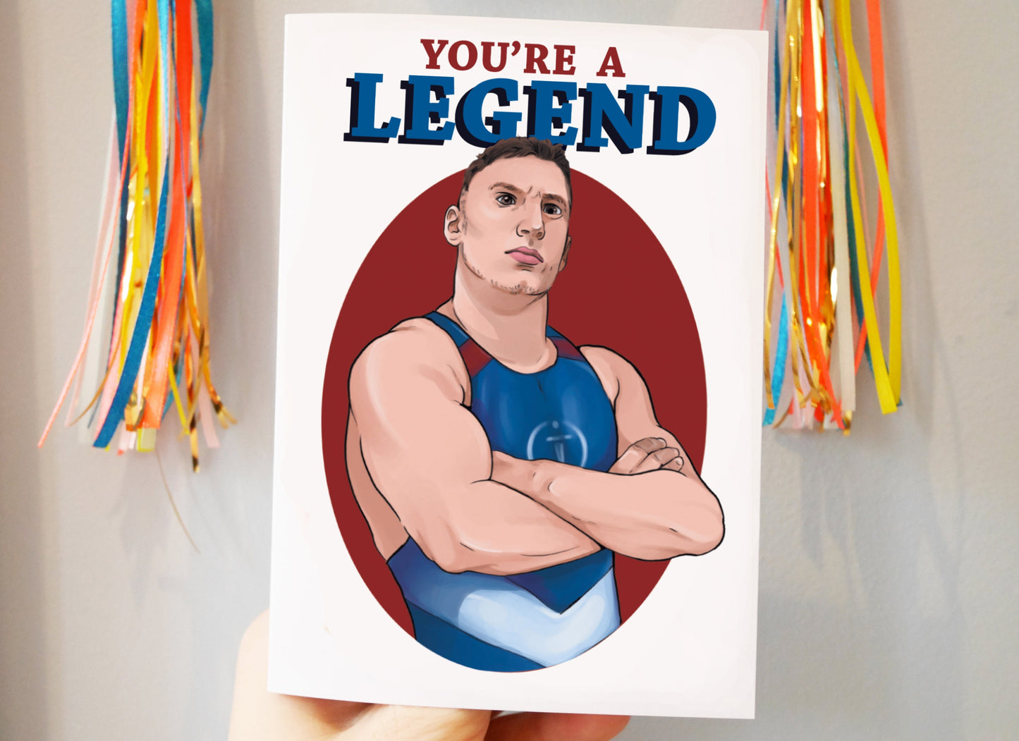 You're A Legend - Gladiators inspired Card