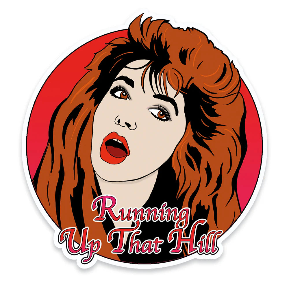 Kate Bush Running Up That Hill Vinyl Sticker