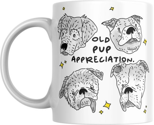 Old Pup Appreciation Mug
