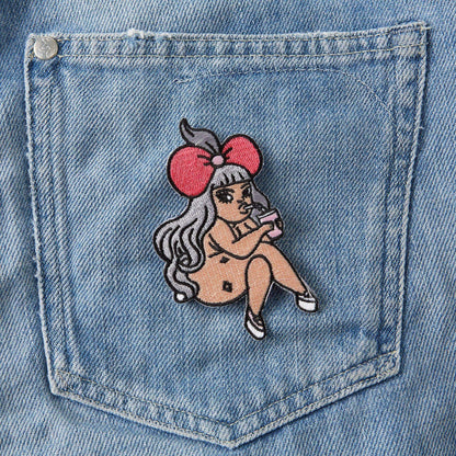 Bow-tiful Iron On Patch