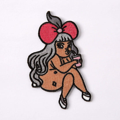 Bow-tiful Iron On Patch